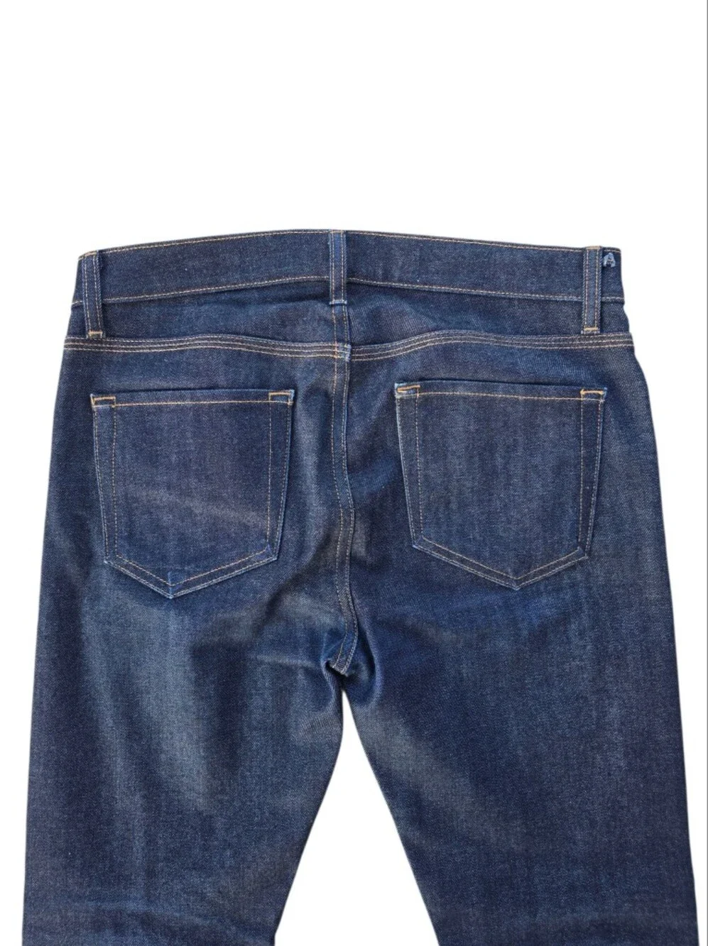 BLDWN Baldwin Modern Skinny Fit Stretch Selvedge Jeans Dark Denim Size 30